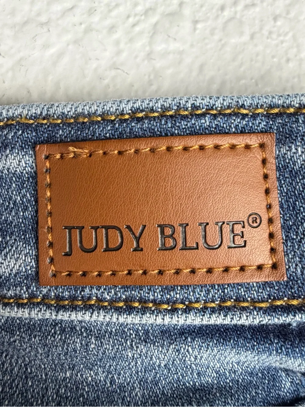 Judy Blue Boyfriend stretch denim jeans mid-to-high rise size 13/31